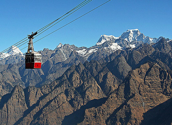 Fly Amid Mountains - Striking Cable Car Rides in India